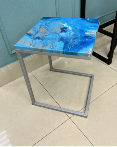 Тумба из эпоксидной смолы V-2