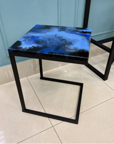 Тумба из эпоксидной смолы V-4