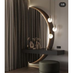 Oglinda cu raza si iluminare   V-11